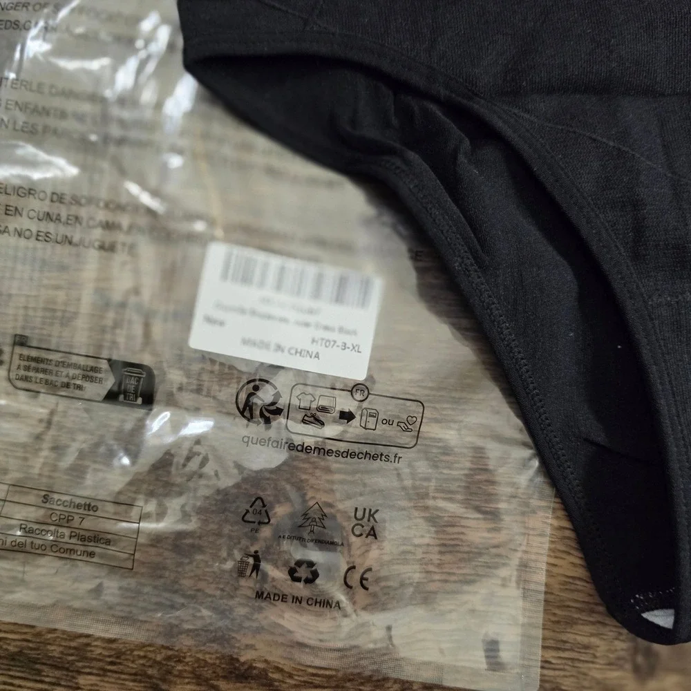 SHAPEWEAR‎ Briefs Women Size L Black High Waist Tummy Control Seamless